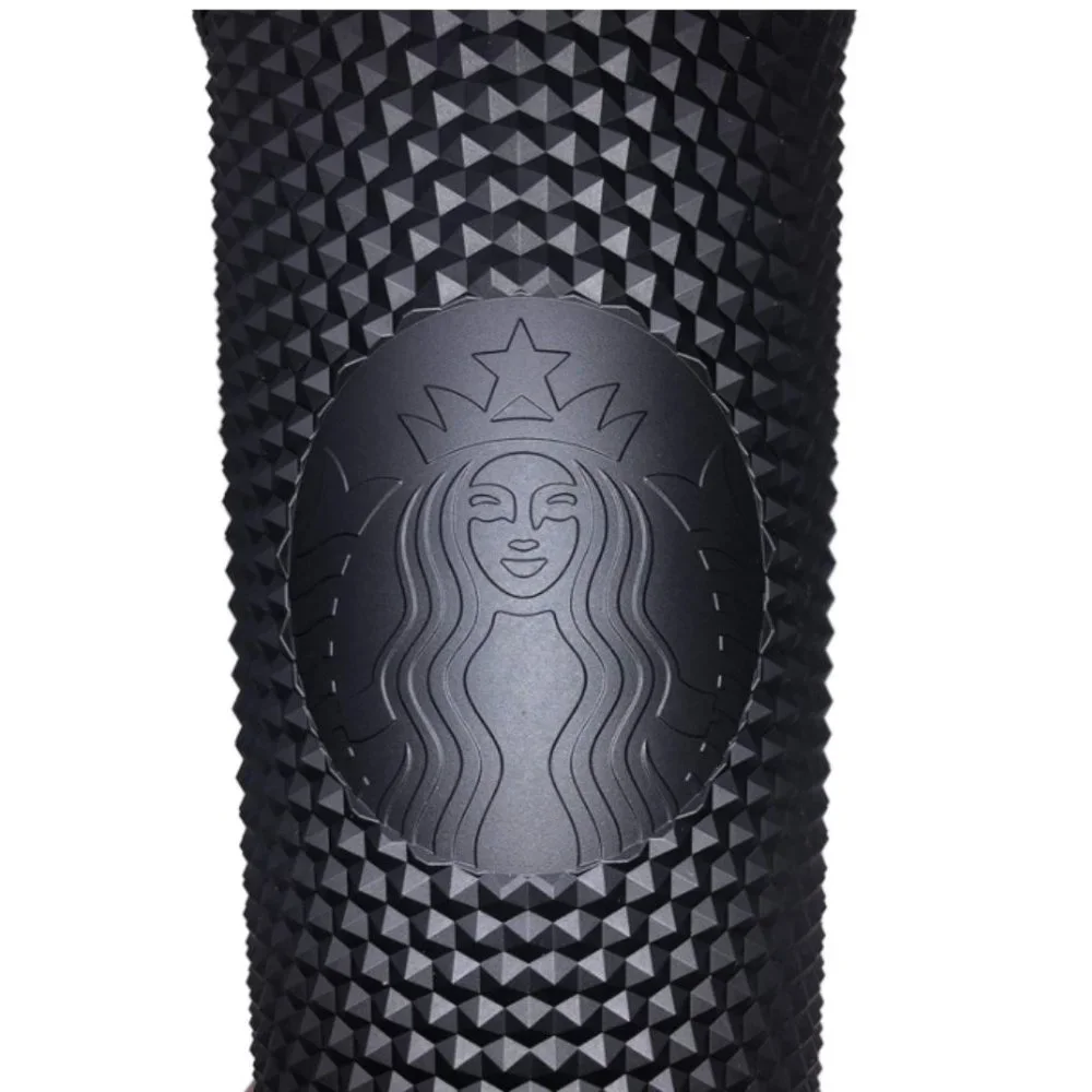 STARBUCKS LIMITED MATTE BLACK STUDDED TUMBLER
